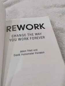 Rework: Change The Way You Work
