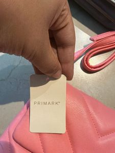 Pink Quilted Clutch Bag