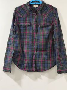 Levi's Plaid Long Sleeve Shirt