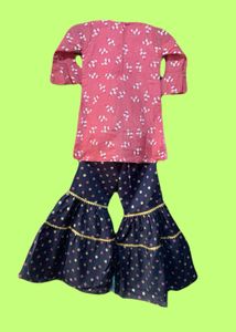 Girls Sharara Suit With Dupatta