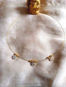 Delicate CZ Pendant Necklace