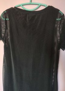 Midi black dress