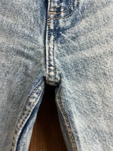 ZARA original ripped straight jeans