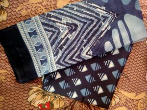 Stylish Blue Printed Kurta Set with Dupatta