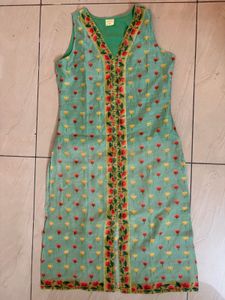Vibrant Green kurta set