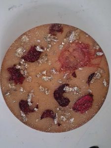Rose Petal & Gold Leaf coaster
