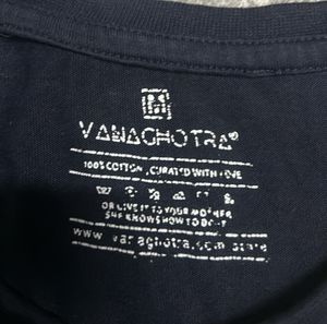 Vanaghotra Hippie Tees with U V Glow Black Print