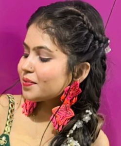 haldi jewellery and mehndi earring in a combo