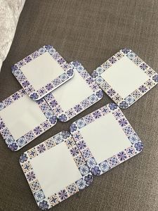 Set of 6 Decorative Coasters