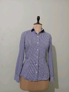 Classic Striped Button-Up Shirt