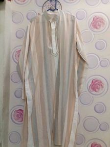 Men's Striped Kurta