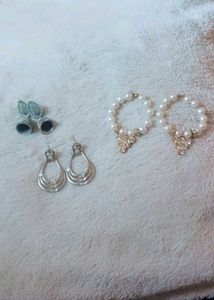 Elegant Pearl & Crystal Jewellery Set