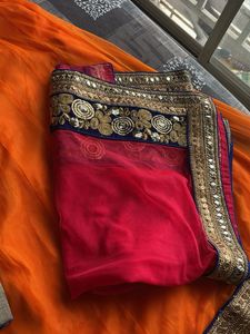 Vibrant Orange Lehenga Choli