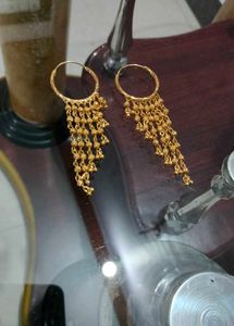 Elegant Gold Drop Earrings