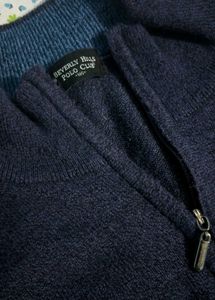 Beverly hills polo Quarter Zip Sweater