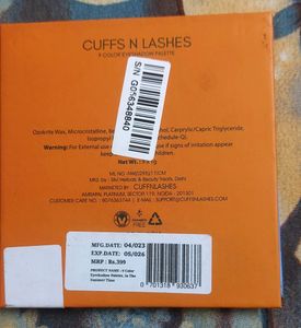 Cuffs N Lashes Eyeshadow Pck Of 2