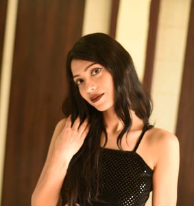 Sparkly Black Mini Dress