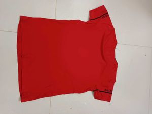 Red Fancy T shirt