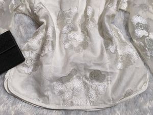 Chinese White Embroidered Top