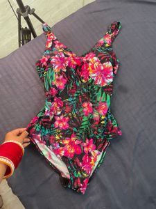 Floral One-Piece bodysuit