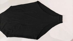 Black Halter Neck Bodysuit