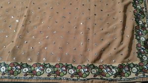 fix rate Elegant Embellished Saree with blouse