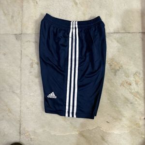 Adidas Real Madrid Navy Blue Athletic Shorts