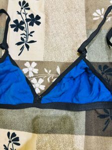 Blue bra