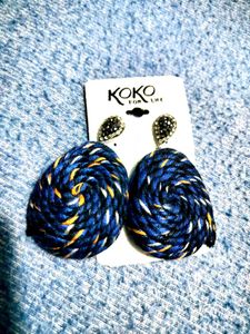 Blue earrings combo
