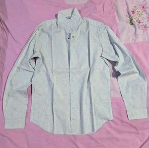 Louis Philippe Men's Patterned Shirt