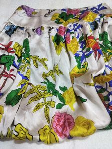 Floral Bubble Skirt