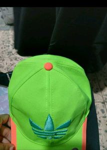 Bright Green Adidas Cap