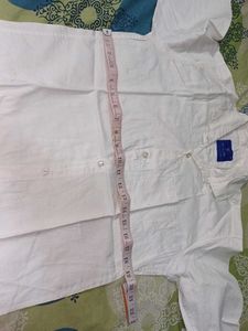 M SIZE YOUTH FIRST  White Men's Shirt