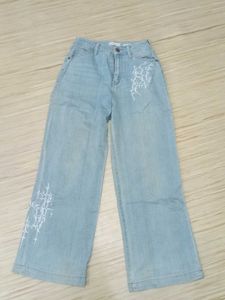 light washed jeans