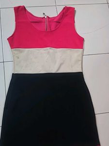 Color Block Bodycon Dress