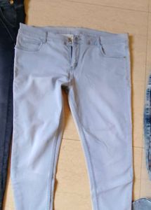 Men's Light Wash Denim Jeans
