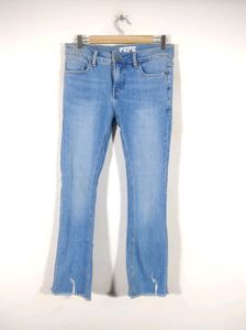 Pepe Blue Torn Denim Slim Fit Jeans (Women)