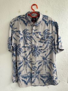 Men's Palm Tree Print Shirt