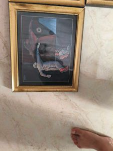 Set of 3 Abstract Framed Art Prints