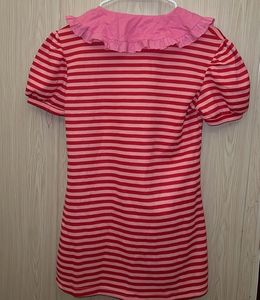 Cute Japenese Strawberry Striped Long Top