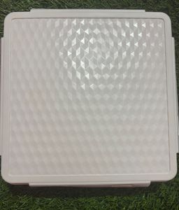 White Plastic Square Food Container
