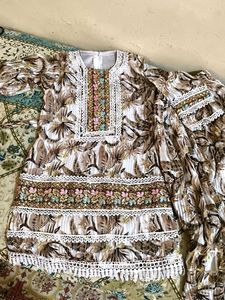 Floral Print Salwar Kameez For Baby Girl