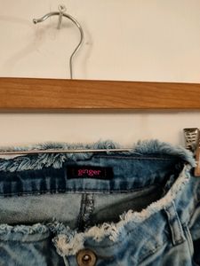 Ginger Blue Skirt Skinny Jeans ( Women)