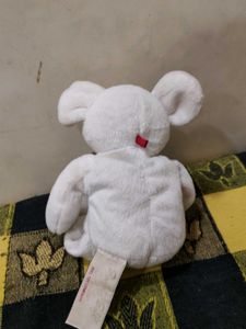 Cute Plush Mouse with Bow Tie