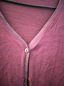 Maroon Cardigan