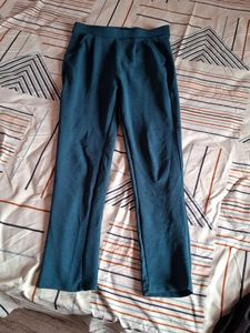 Teal Blue Comfortable Trousers