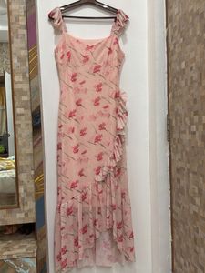 Floral Ruffle Maxi Dress