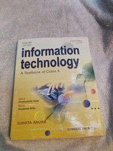 Information Technology Textbook Class X