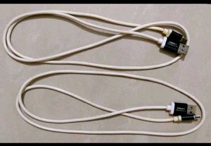 Dual Port Orbatt USB Charger + 2 Type A Cables