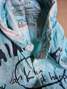 Tie n Dye Graphic Print Men's Shirt